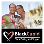 a black couple on a date